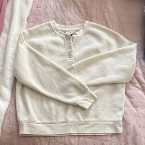 Universal Thread Off-White Button-Up Top